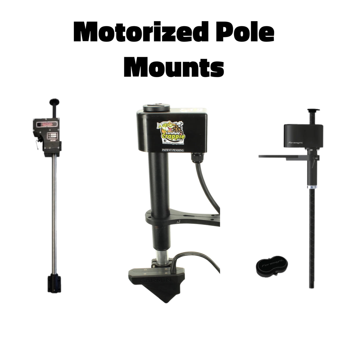 Motorized Pole Mounts (Cornfield, Rite Hite, Foresight, TargetLock