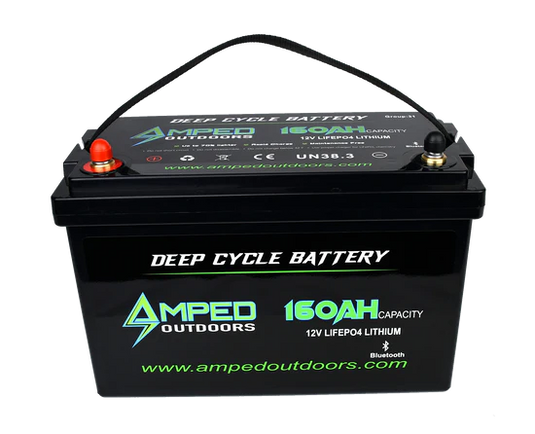 AMPED Outdoors 12V 160Ah Lithium Battery (LiFePO4)