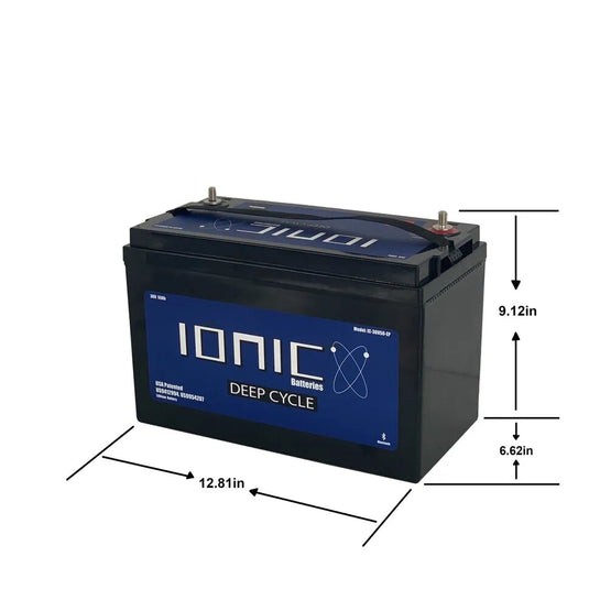 Ionic 36V 50AH Deep Cycle Lithium Battery