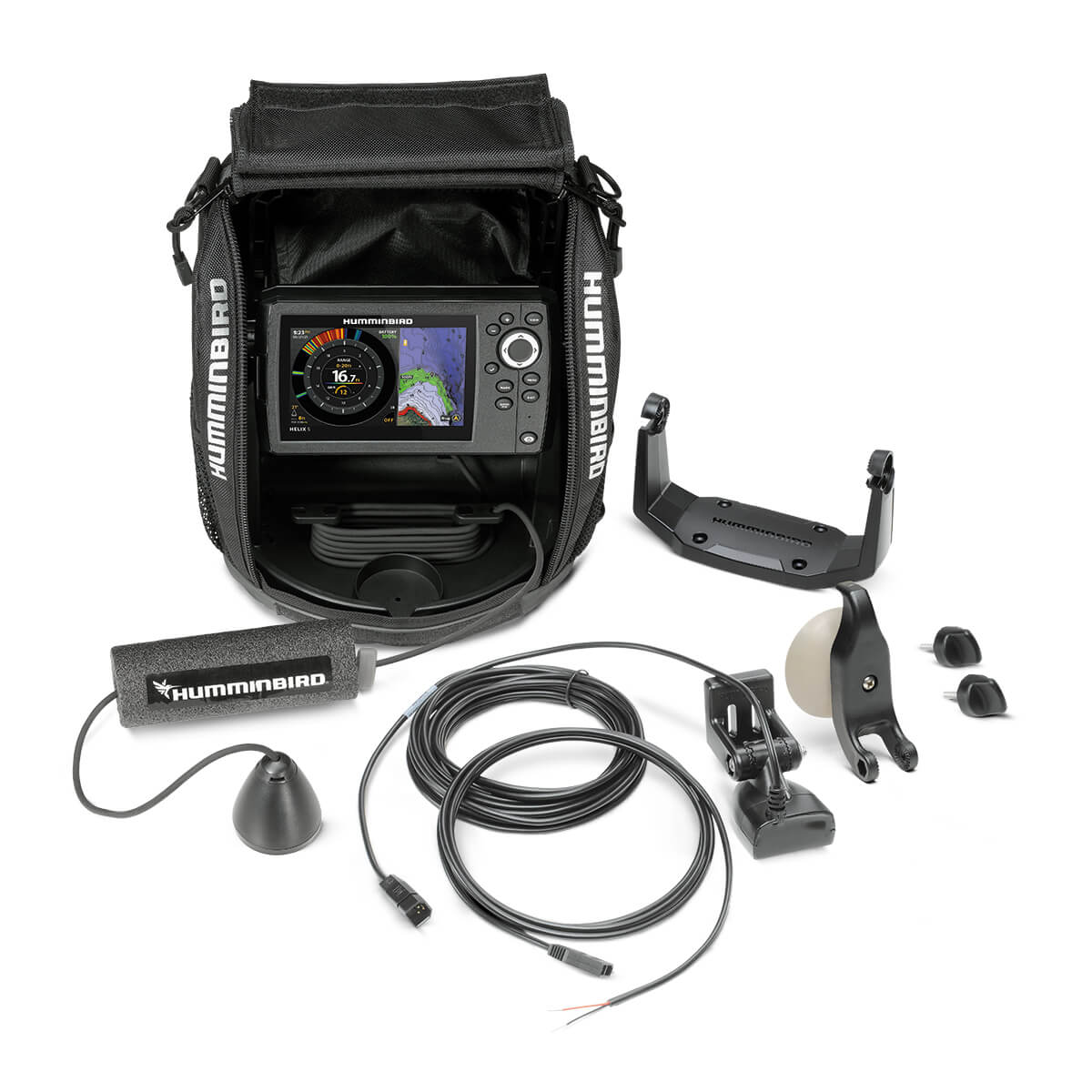 humminbird helix 5 fish finders ICE CHIRP GPS G3 All Season The BEST Lures For Dualbeam plus sonar with 3d Color:Spot Remover
