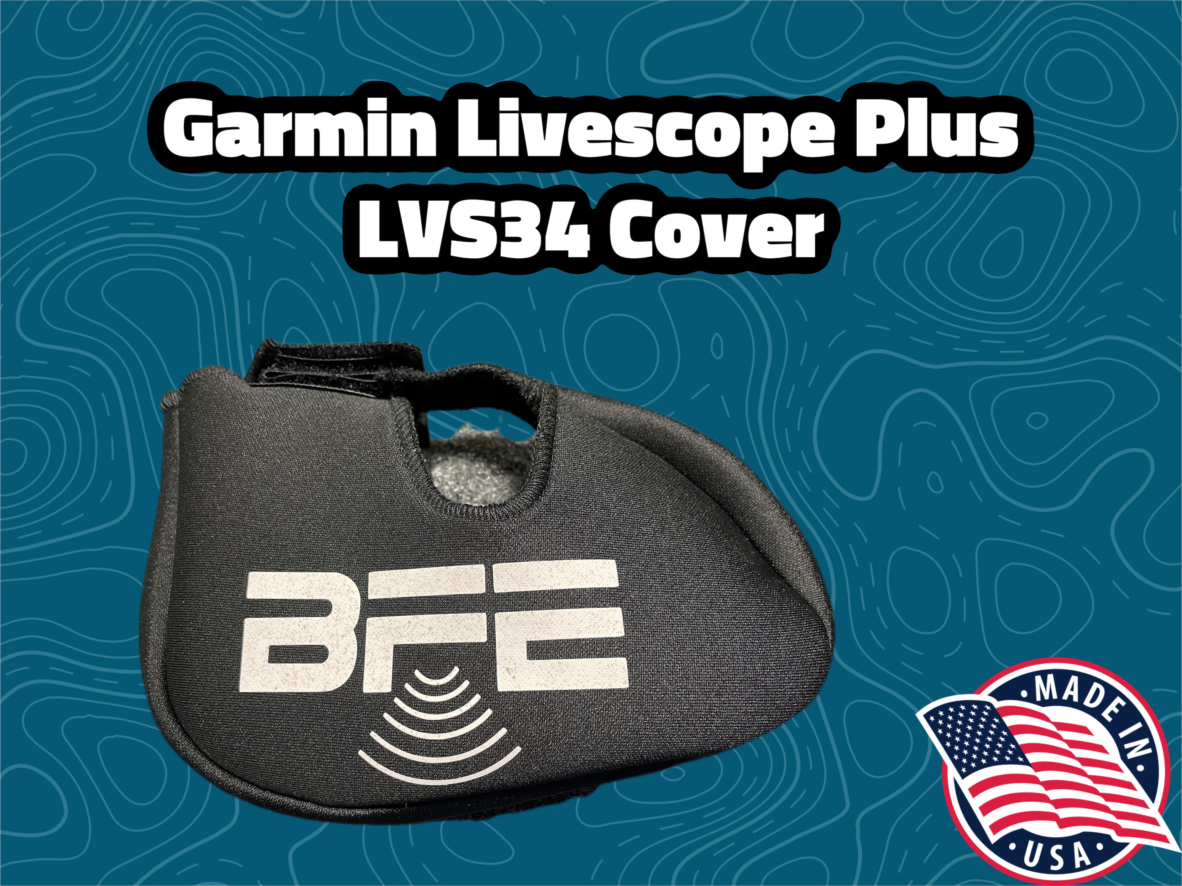 BFE Neoprene Garmin Livescope Plus LVS34 Travel Cover – BassFishin  Electronics, LLC