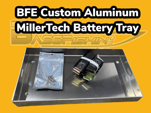 BFE Millertech Single Group 31 Aluminum Battery Tray