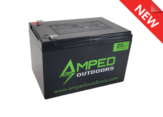 AMPED Outdoors Lithium Batteries