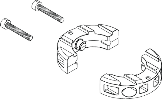 Lowrance Ghost Upper Clamp Kit 000-15271-001
