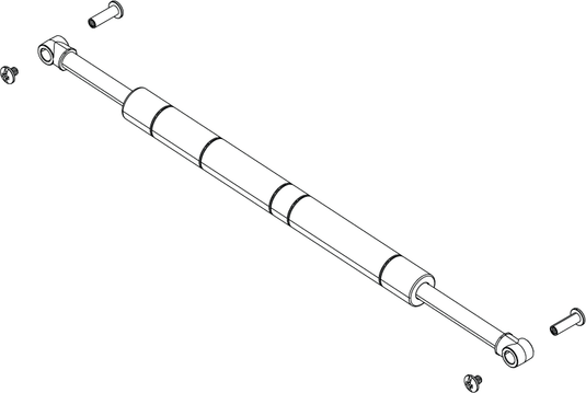 Lowrance Ghost 47 inch lift assist spring kit 000-15288-001