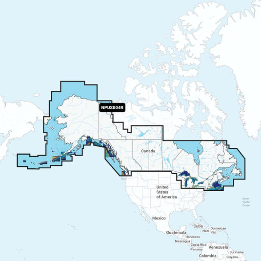 Navionics Platinum+ NPUS004R Canada & Alaska