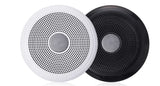 FUSION XS-F65CWB XS Series 6.5" 200 Watt Classic Marine Speakers - White & Black Grill Options