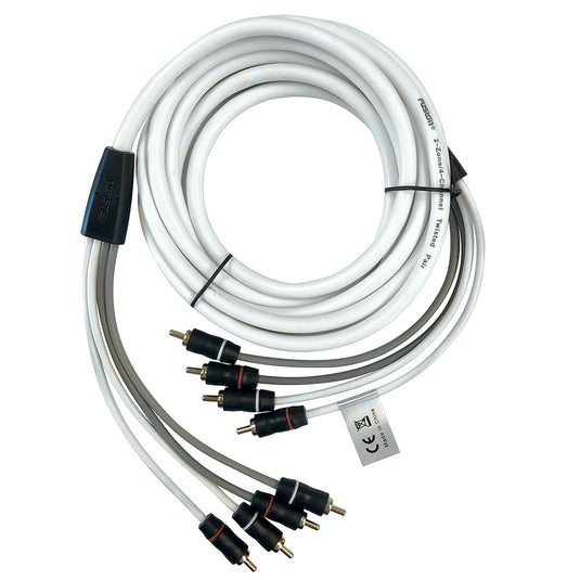 Fusion RCA Cable - 4 Channel - 6'