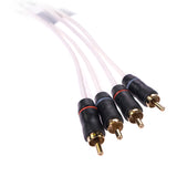 Fusion Ms-frca6 6' 4-way Shielded Twisted Rca Cable