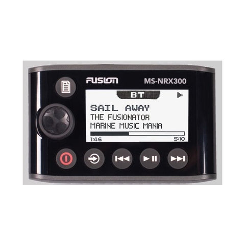 Fusion Ms-nrx300 Reman Wired Remote For Nmea 2000 Compatible Units