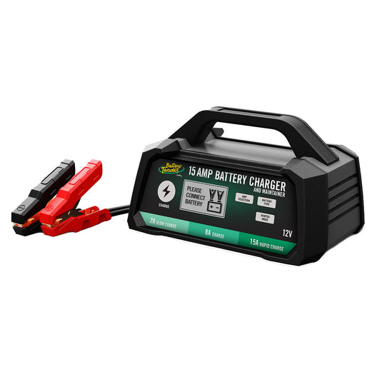 Battery Tender 12V, 15/8/2A Selectable Chemistry Battery Charger