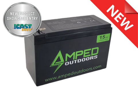 AMPED Outdoors 15Ah Lithium Battery (LiFePO4)