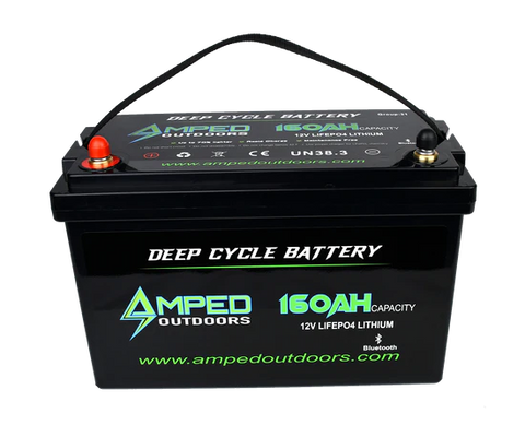 AMPED Outdoors 12V 160Ah Lithium Battery (LiFePO4)