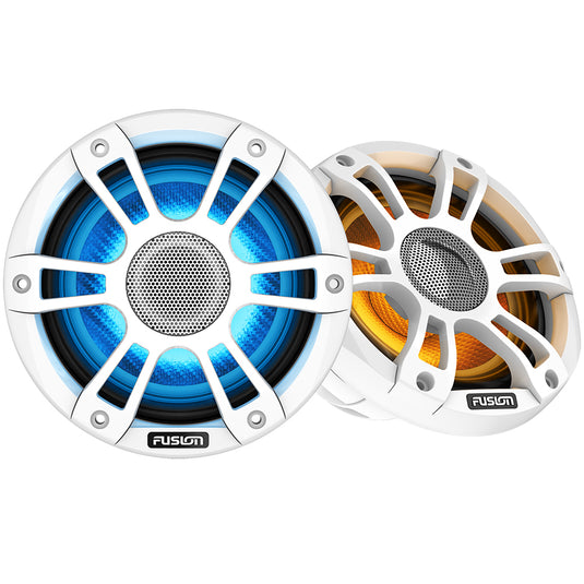 Fusion Signature Series 3i 8.8" CRGBW Sports Speakers - White