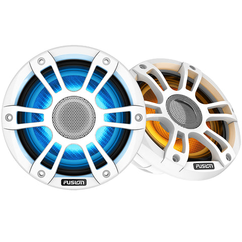 Fusion Signature Series 3i 7.7" CRGBW Sports Speakers - White