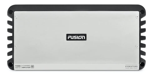 Fusion Sg-24da61500 Amplifier Class D Mono Block 1500w 6 Channel 24v