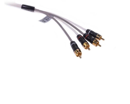 Fusion Ms-frca12 12' 4-way Shielded Twisted Rca Cable