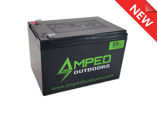 AMPED Outdoors 20Ah Lithium Battery (LiFePO4)