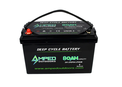 AMPED Outdoors 24V 80Ah Lithium Battery (LiFePO4)