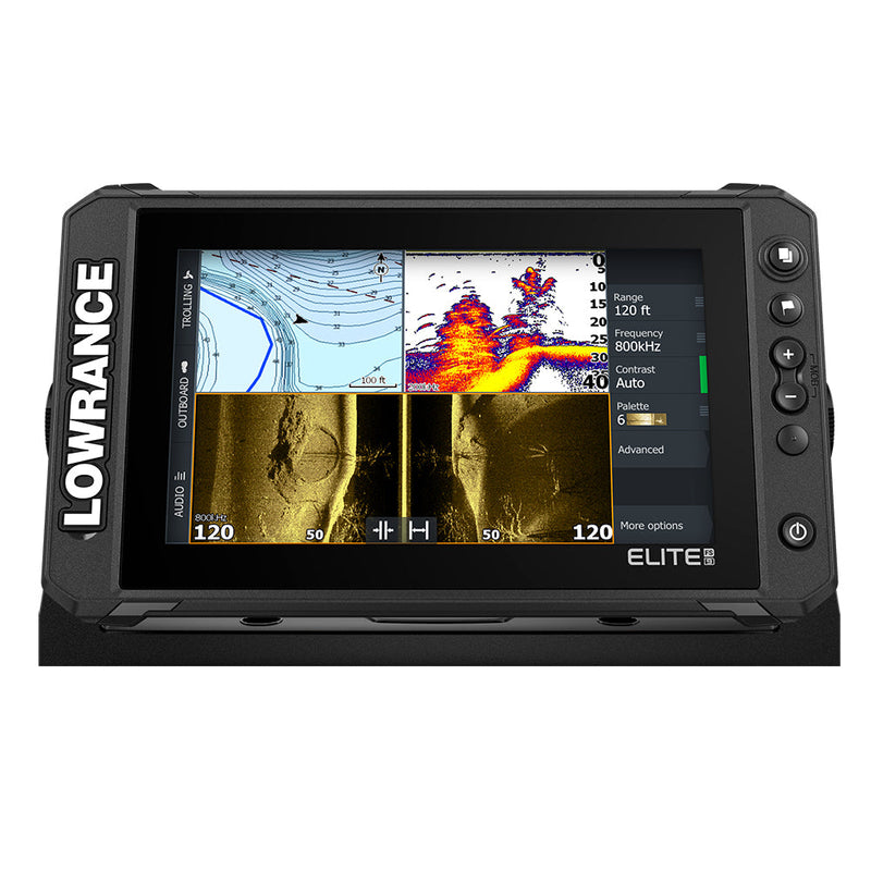 Load image into Gallery viewer, REFURBISHED Lowrance Elite FS 9 Chartplotter/Fishfinder w/Active Imaging™ 3-in-1 Transom Mount Transducer
