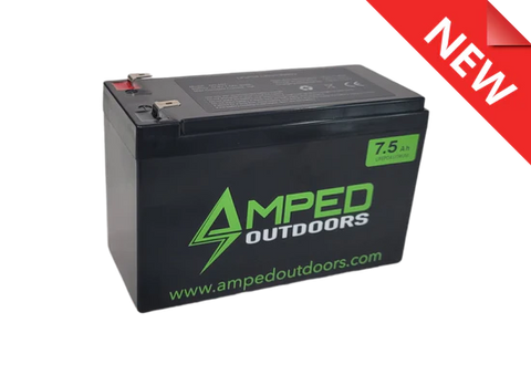 AMPED Outdoors 7.5Ah Lithium Battery (LiFePO4)