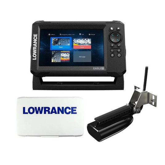 Lowrance Eagle 7 fishfinder with SplitShot HD sonar, model 000-16658-001