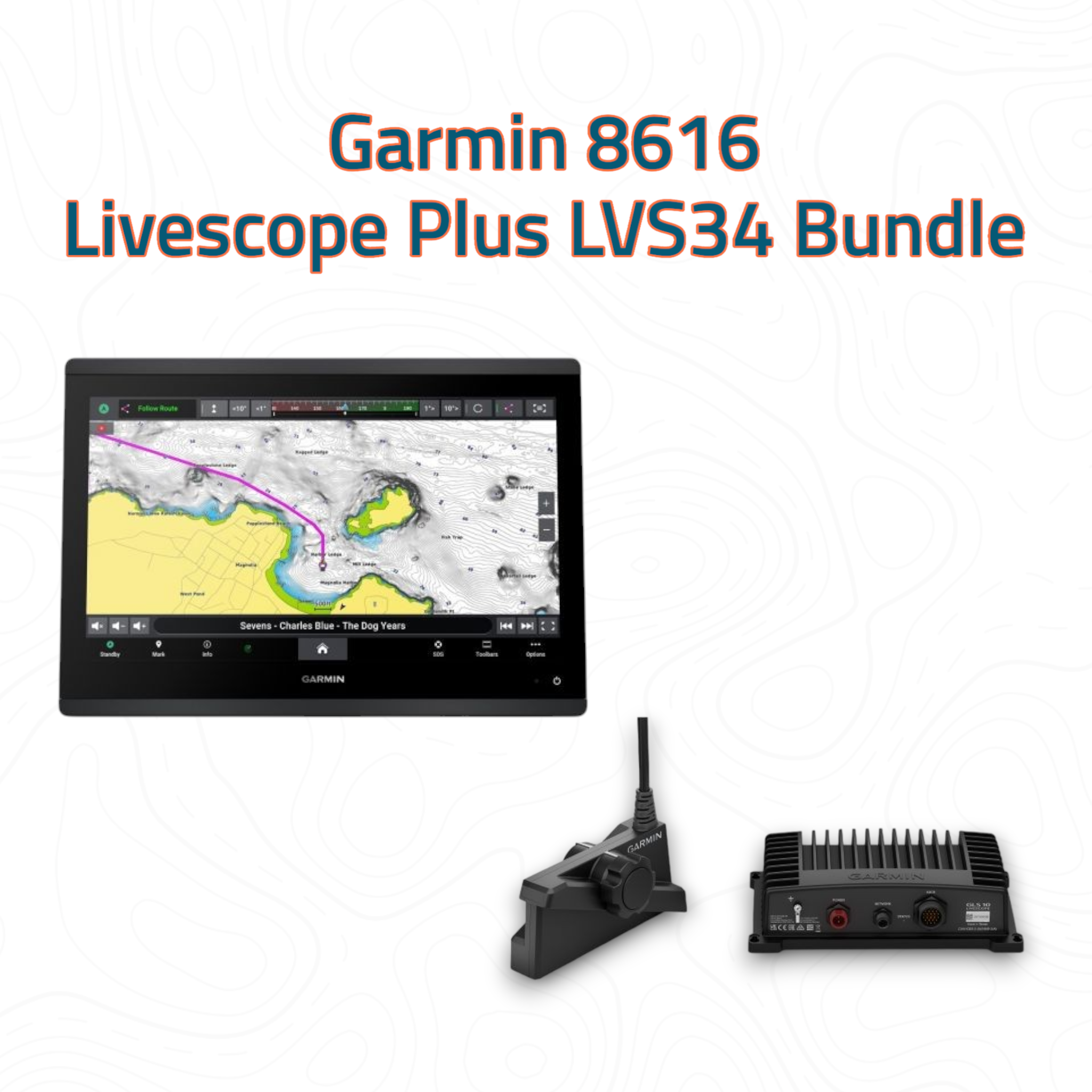 8616 Garmin GPSMAP 8616 and Livescope Plus LVS34 Bundle – BassFishin ...