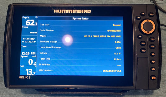 Used Humminbird Helix 9 Chirp MEGA SI+ GPS G3N
