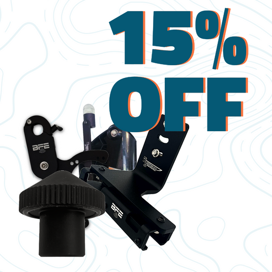 BFE Mounts · Stabilizers · Gear