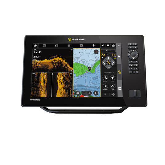 Minn Kota X12 12.1-inch touchscreen fish finder and GPS chartplotter control head only, part number 412390-1VXCHO