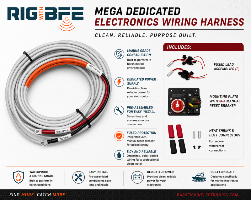 Load image into Gallery viewer, BFE MEGA Dedicated Electronics Wiring Harness
