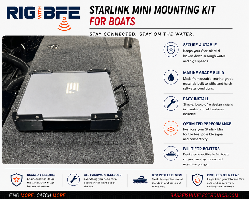 Load image into Gallery viewer, BFE Starlink Mini Mounting Kit for Boats

