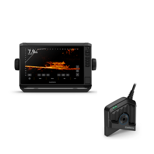 Garmin ECHOMAP UHD2 93sv with LiveScope 2 LVS42HD bundle