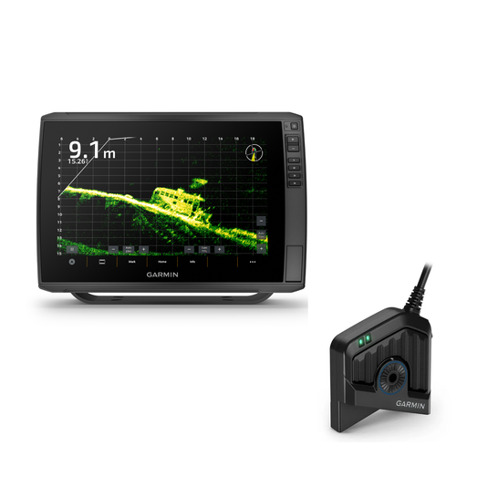 Garmin ECHOMAP Ultra 2 126sv with LiveScope 2 HD LVS42HD bundle