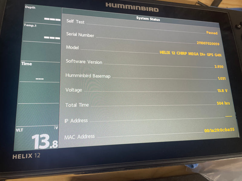 Load image into Gallery viewer, Used Humminbird Helix 12 MDI G4N
