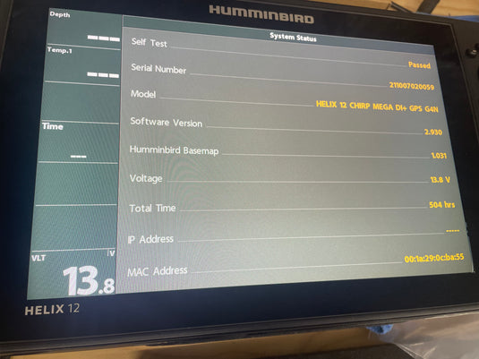 Used Humminbird Helix 12 MDI G4N