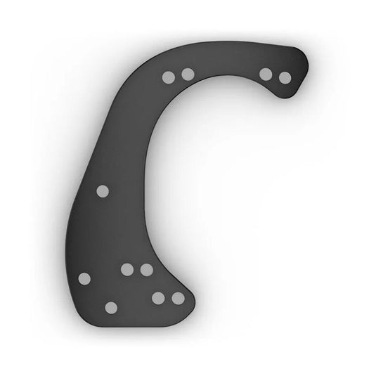 Garmin trolling motor adapter plate kit for Spy Pole Mount with split collar, dogbone stabilizer and mounting hardware, part 010-13404-01