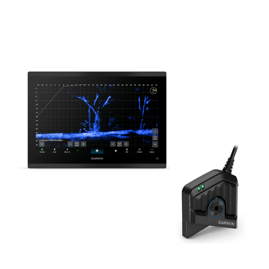 Garmin GPSMAP 9217xsv with LiveScope 2 HD LVS42HD live sonar bundle