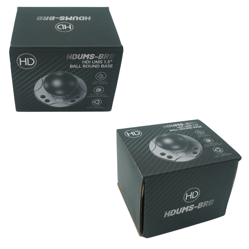 Load image into Gallery viewer, HDI UMS 1.5" BALL ROUND BASE (HDUMS-BRB)
