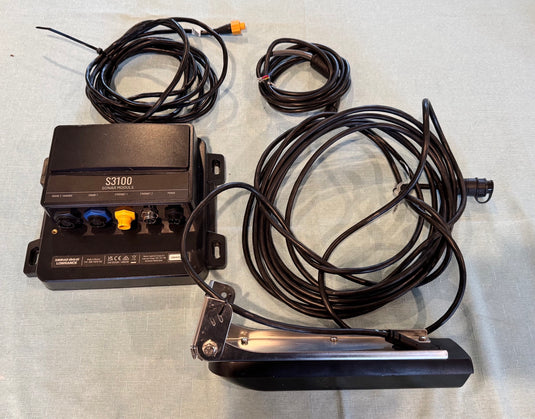 Used Lowrance S3100 Module and Active Imaging HD 3 in 1 Transducer