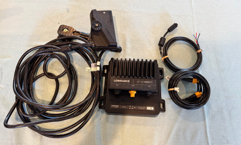 Load image into Gallery viewer, Used Lowrance Active Target 2 w/ Fish Obsessed Dominator Mount

