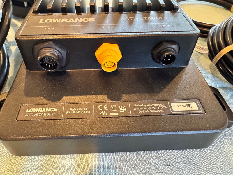 Load image into Gallery viewer, Used Lowrance Active Target 2 w/ Fish Obsessed Dominator Mount

