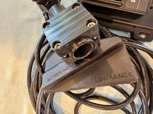Used Lowrance Active Target 2 w/ Fish Obsessed Dominator Mount