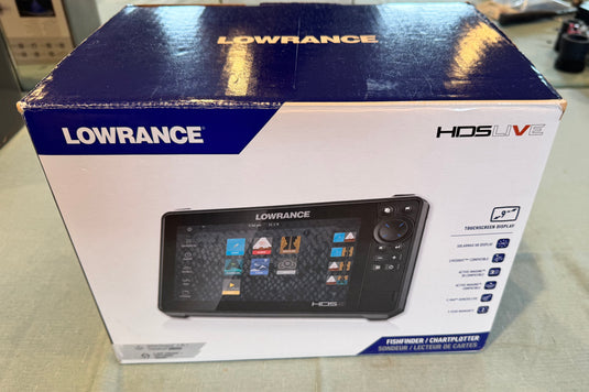 New Open Box Lowrance HDS 9 Live w/ AI 3 in 1 Transducer