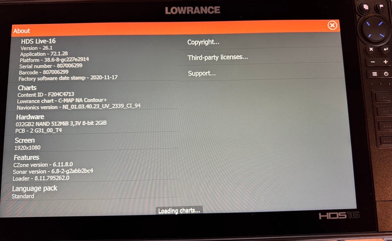 Load image into Gallery viewer, Used Lowrance HDS 16 Live
