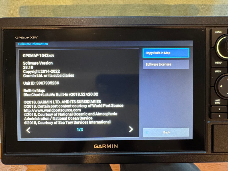 Load image into Gallery viewer, Used Garmin GPSMAP 1042xsv
