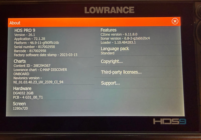 Load image into Gallery viewer, Used Lowrance HDS 9 PRO

