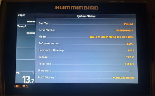 Used Humminbird Helix 9 MDI G3N