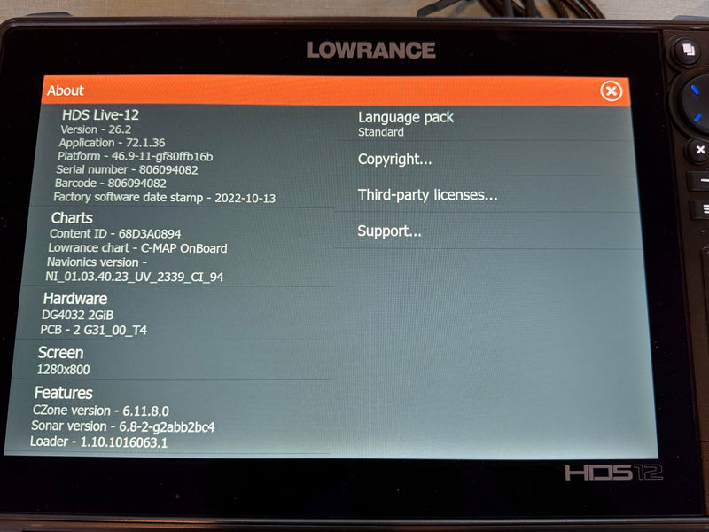 Load image into Gallery viewer, Used Lowrance HDS 12 Live
