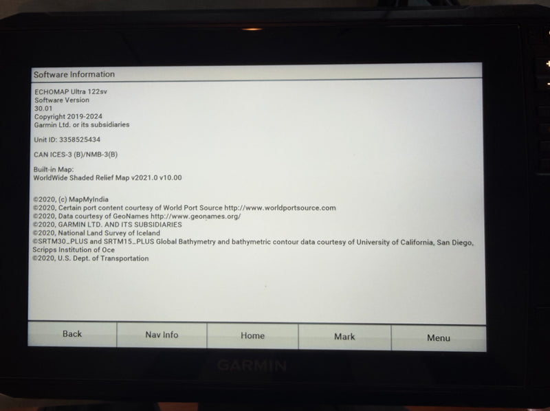 Load image into Gallery viewer, Used Garmin Echomap Ultra 122sv
